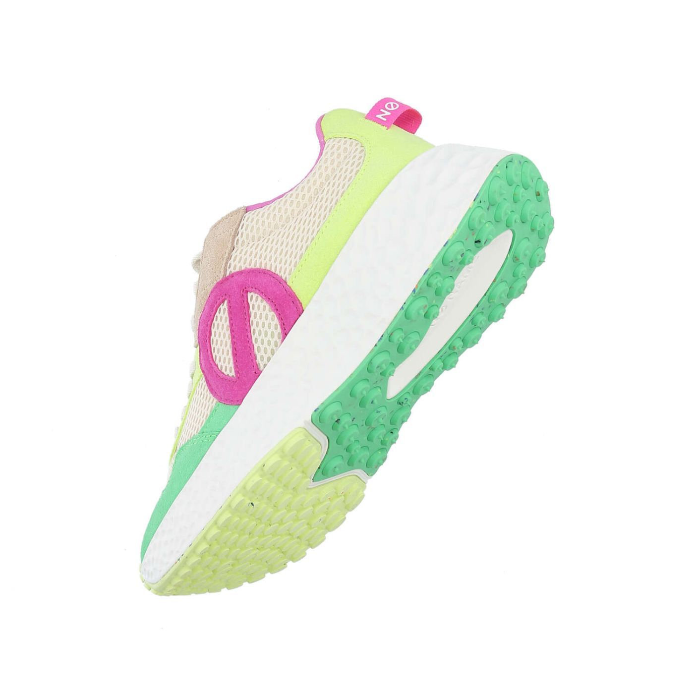 CARTER JOGGER W - SUEDE/MESH/SUED - VERDE/BIANCO SPORCO